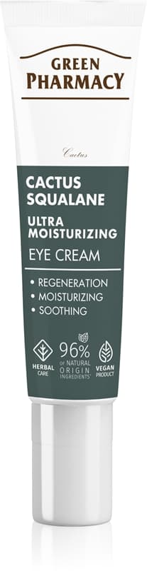 Cactus & Squalane Eye Cream pielęgnacja nawilżająco-rozświetlająca pod oczy i na powieki rozjaśniająca cienie