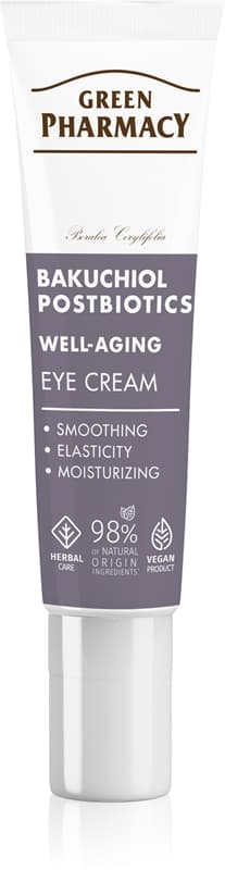 Bakuchiol & Postbiotics Eye Cream krem pod oczy przeciw oznakom starzenia