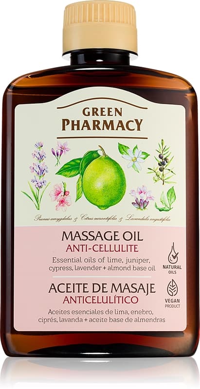 Essential oils of Lime Massage Oil olejek do masażu na cellulit