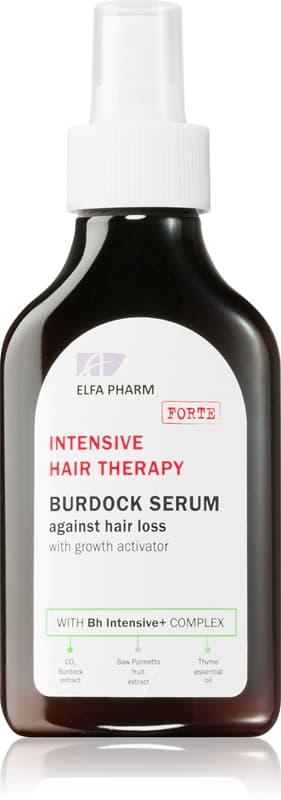 Intensive Hair Therapy Burdock Serum serum przeciw wypadaniu włosów z aktywatorem wzrostu
