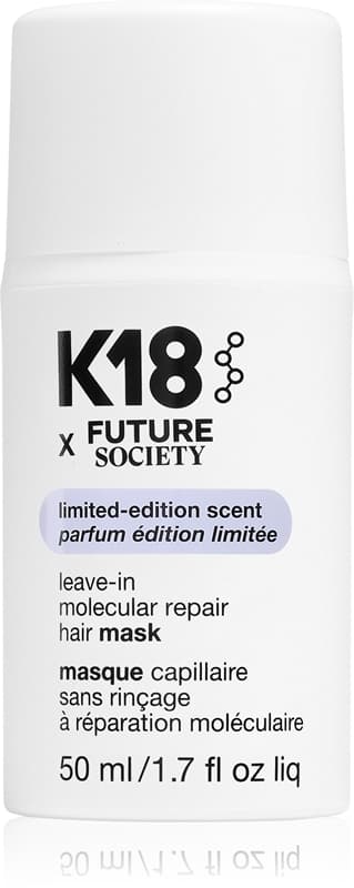 Future x Society Leave-in Molecular Repair Hair Mask maseczka intensywnie regenerująca do włosów rozjaśnianych, farbowanych i poddawanych zabiegom chemicznym