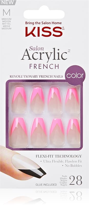 Acrylic French Color sztuczne paznokcie