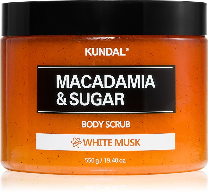 Macadamia & Sugar White Musk peeling cukrowy z masłem shea