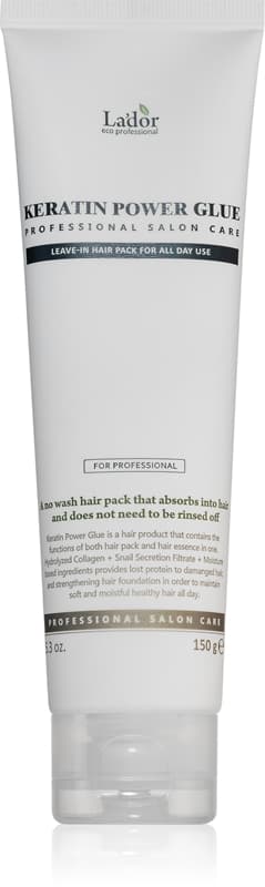 Keratin Power Glue pielęgnacja włosów bez spłukiwania z keratyną