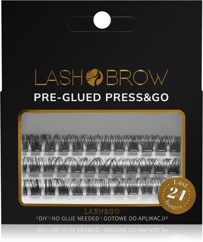 Press&Go Self-Adhesive Eyelashes kępki rzęs samoprzylepne