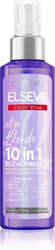 Elseve Color-Vive spray bez spłukiwania do wszystkich typów włosów blond
