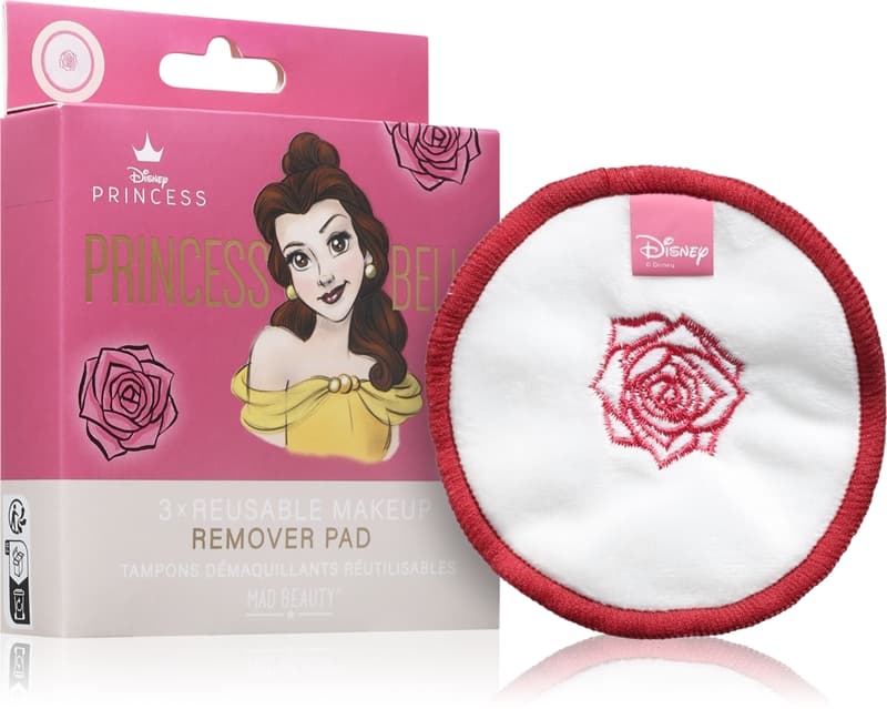 Disney Princess Belle płatki do demakijażu wielokrotnego użytku