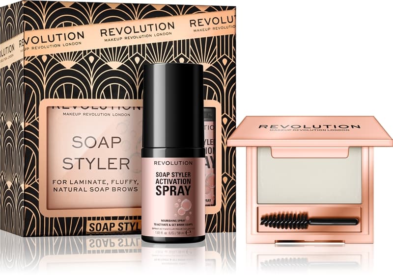 Soap Styler zestaw do brwi edycja upominkowa odcień Transparent