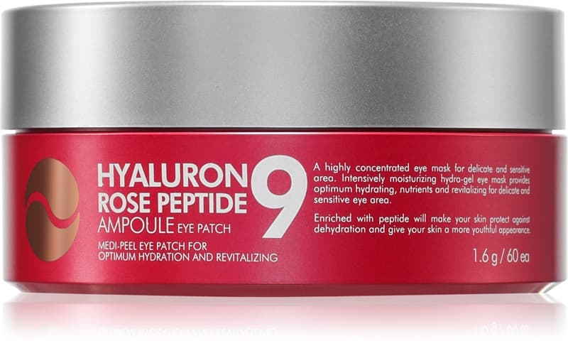 Hyaluron Rose Peptide 9 silikonowe podkładki pod oczy