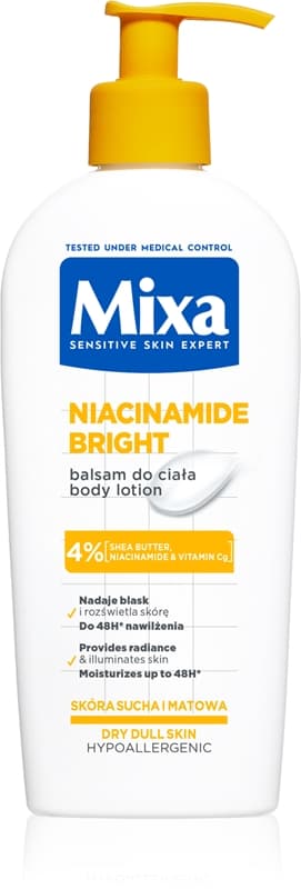 Niacinamide Bright Balsam Do Ciała mleczko rozjaśniające i nawilżające z niacynamidem