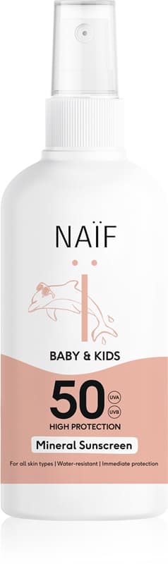Baby & Kids Mineral Sunscreen SPF 50 spray ochronny do opalania dla dzieci