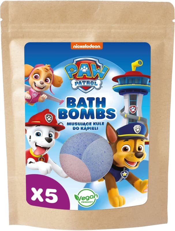 Paw Patrol Bath Bomb kule do kąpieli mix