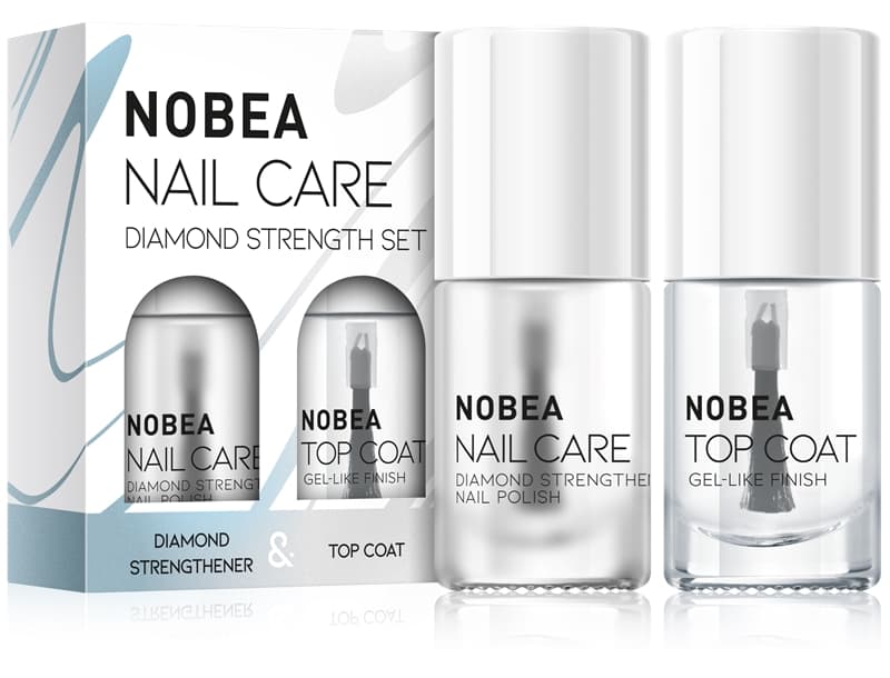 Nail Care Diamond Strength Set zestaw lakierów do paznokci Diamond strength set