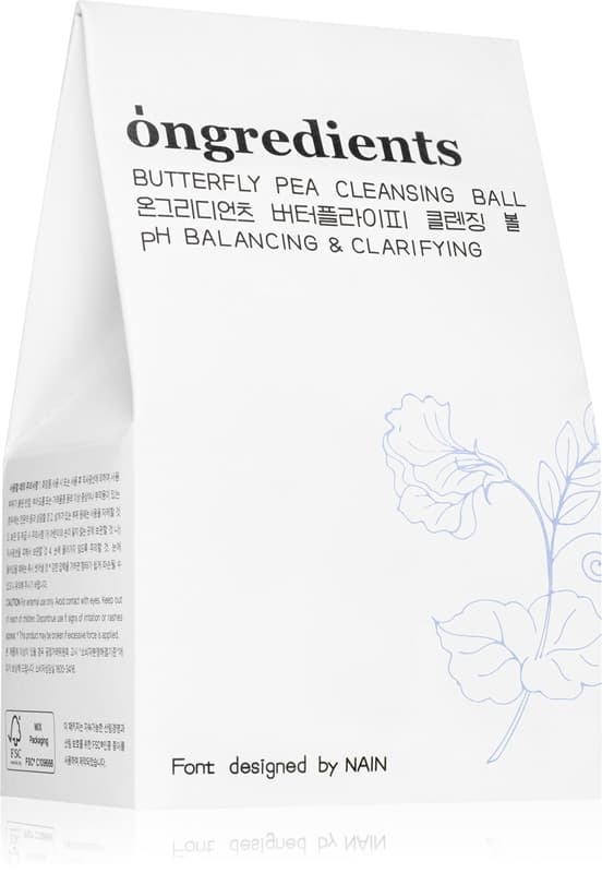 Butterfly Pea Cleansing Ball mydło oczyszczające do twarzy o działaniu przeciwutleniającym