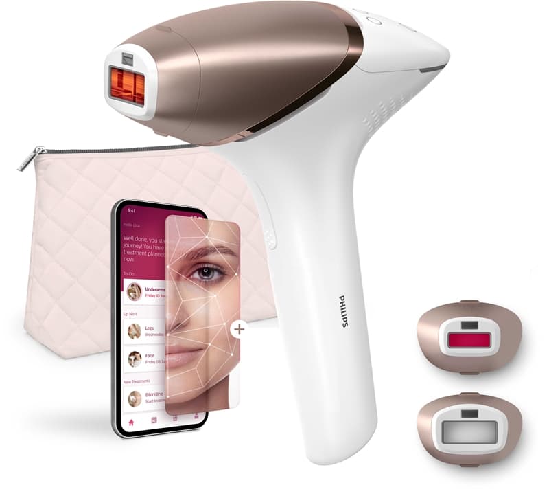Lumea IPL 9900 SkinAI BRI950/01 depilator IPL do ciała, twarzy, okolic bikini i pach