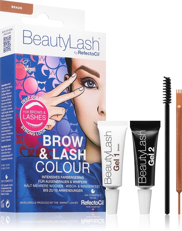 BeautyLash Brow & Lash Colour farbka do brwi do brwi i rzęs