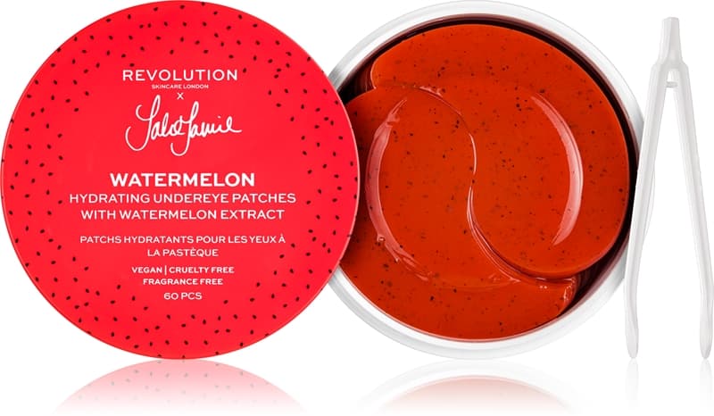 X Jake-Jamie Watermelon hydrożelowa maska wokół oczu do rozjaśnienia i nawilżenia