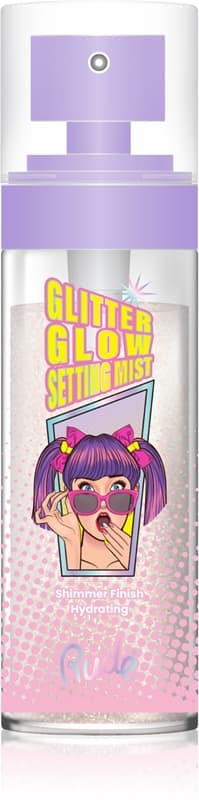 Glitter Glow spray utrwalający makijaż z brokatem