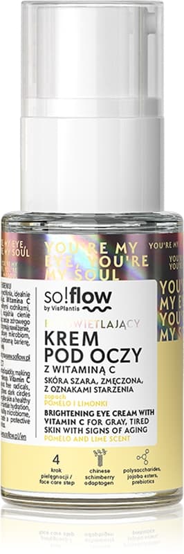 Brightening Eye Cream With Vitamin C detoksykujący i rozświetlający krem pod oczy z witaminą C