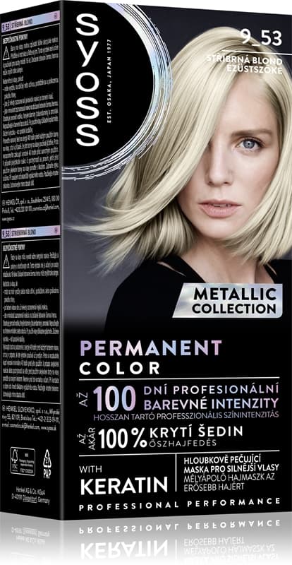 Permanent Color Metallic Collection trwała farba do włosów