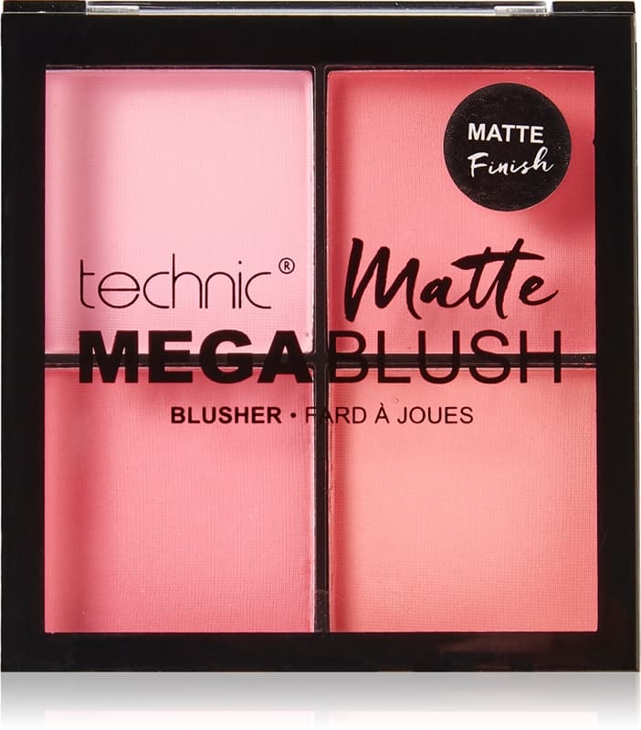 Mega Blush paleta róży z matowym wykończeniem