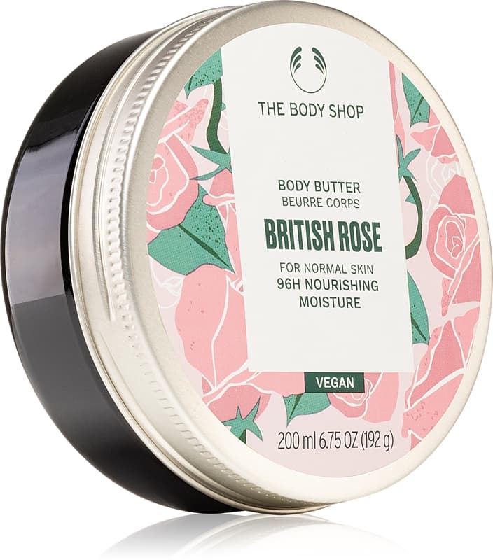 British Rose Body Butter masło do ciała z różanym aromatem