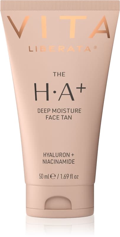 The H.A+ Deep Moisture Face Tan samoopalający krem do twarzy z kwasem hialuronowym