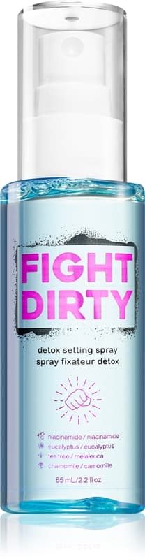 Fight Dirty spray utrwalający makijaż z efektem detoksykującym