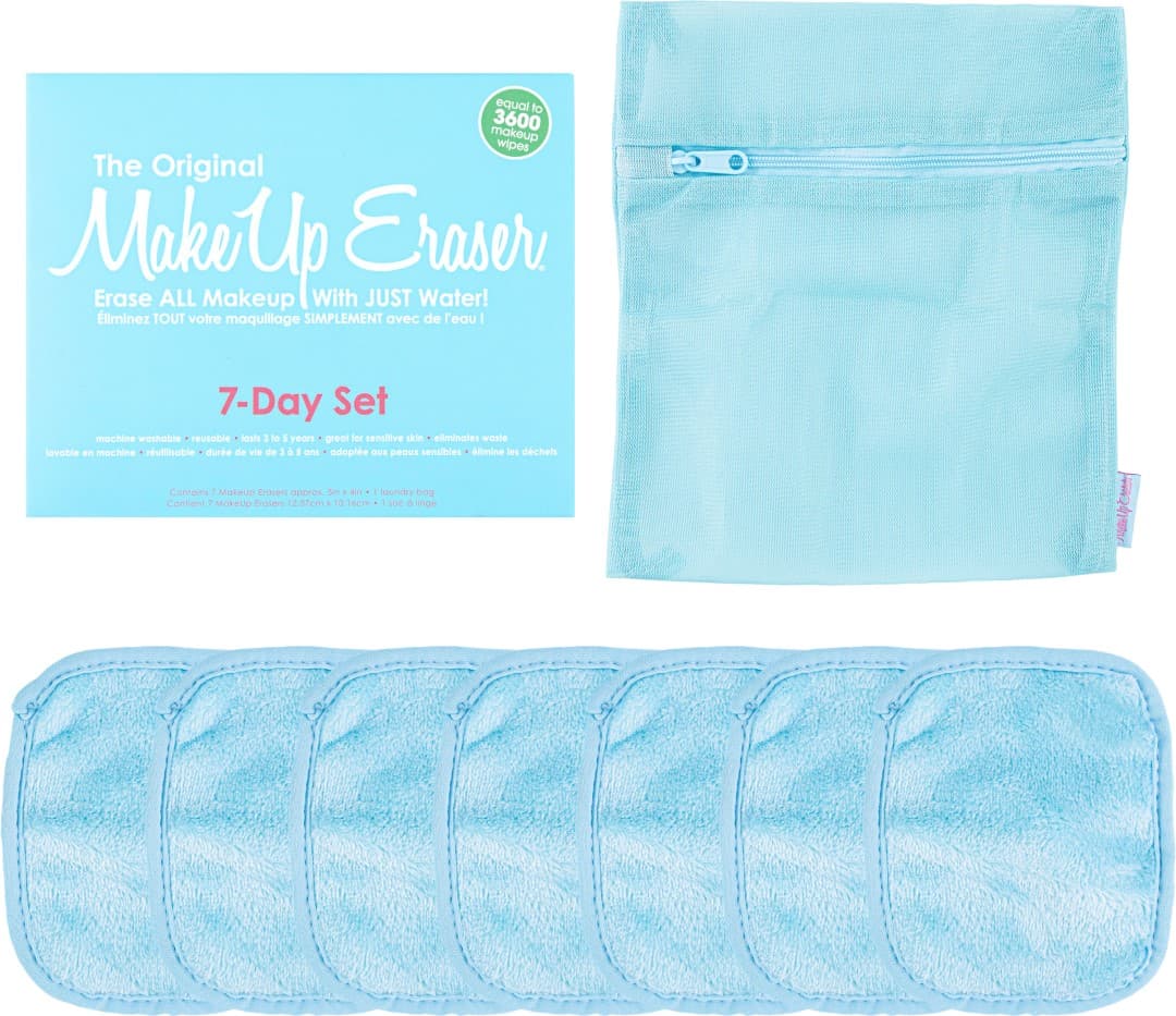 Makeup Eraser 7-Day Set Chill Blue