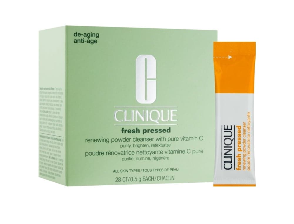 Clinique Fresh Pressed Renewing Powder Cleanser With Pure Vitamin C