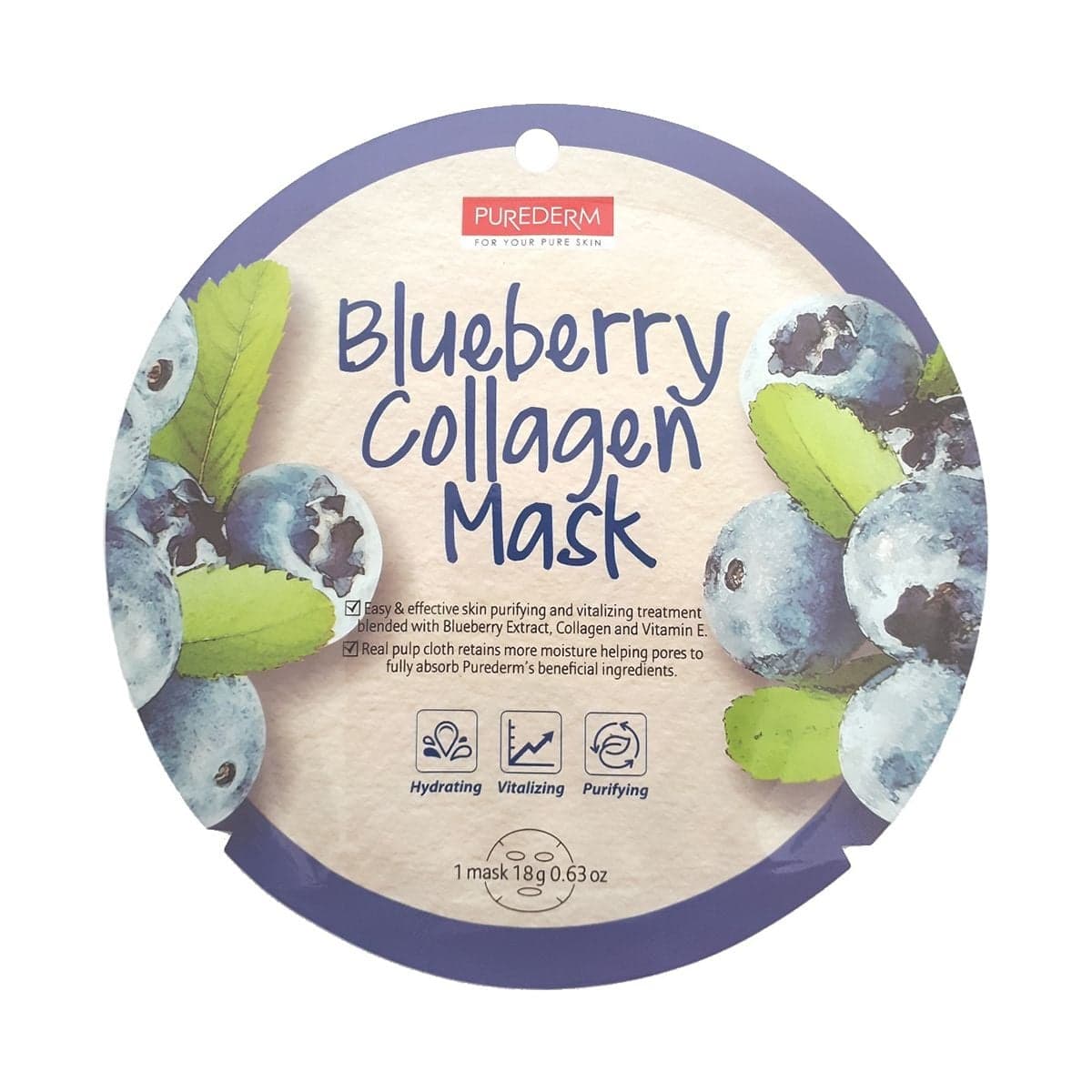 Purederm Blueberry Collagen